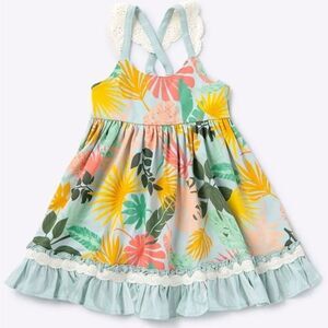 Girls Matilda Jane Dream chasers Jungle Adventure Dress Size 8